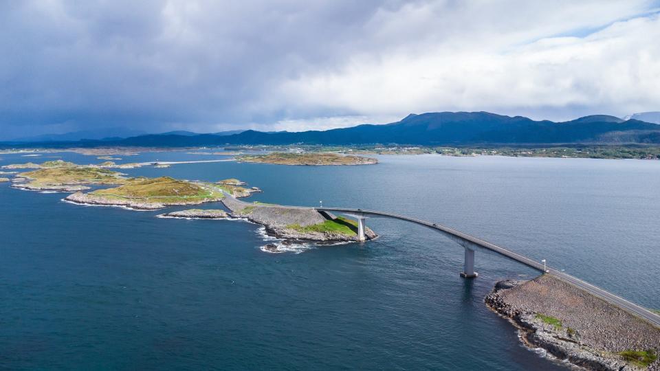 Norway's Atlanterhavsveien features in the new season of Succession - getty