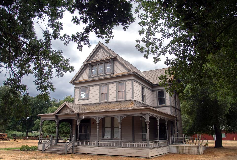 The historic Julia Weber House is located on the grounds of the San Joaquin County Historical Museum grounds at Micke Grove Park in Lodi.