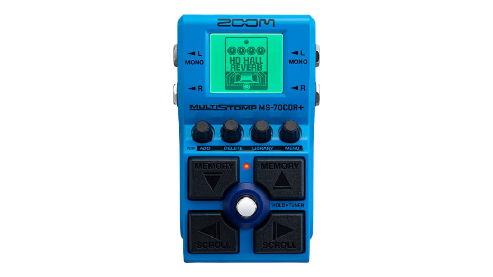 Zoom MS-70CDR+ MultiStomp Chorus Delay Reverb pedal