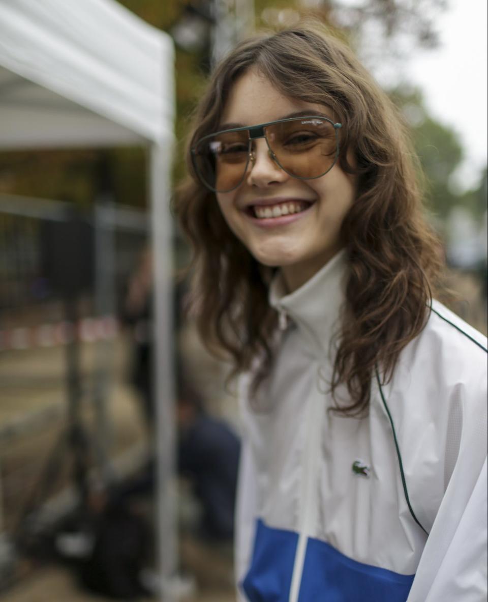 Backstage at Lacoste RTW Spring 2018