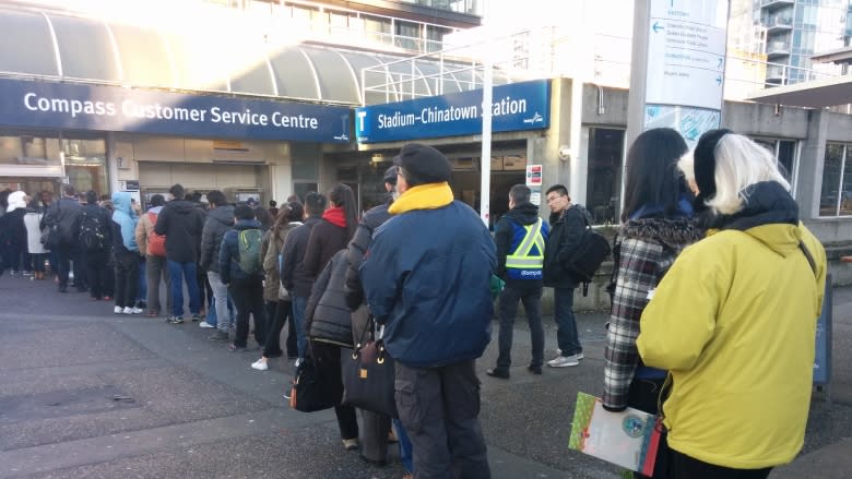 TransLink service disruptions coincide with Compass Card rollout