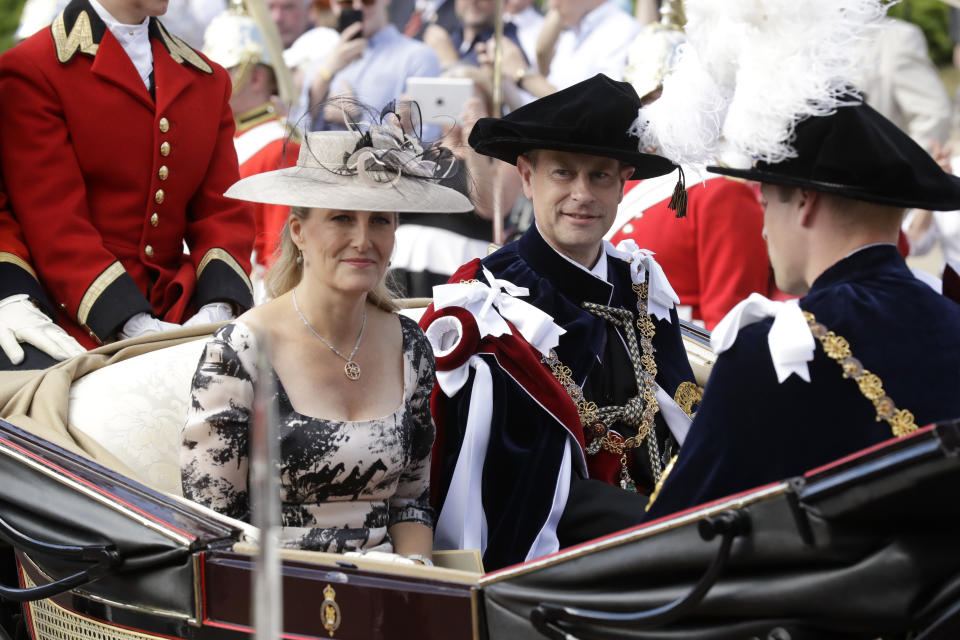 Sophie Wessex, Prince Edward and Prince William