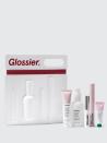 <p><strong>Glossier</strong></p><p>glossier.com</p><p><strong>$50.00</strong></p><p><a href="https://go.redirectingat.com?id=74968X1596630&url=https%3A%2F%2Fwww.glossier.com%2Fproducts%2Fthe-essential-edit&sref=https%3A%2F%2Fwww.elle.com%2Fbeauty%2Fg38256941%2Fglossier-black-friday-sale-2021%2F" rel="nofollow noopener" target="_blank" data-ylk="slk:Shop Now;elm:context_link;itc:0;sec:content-canvas" class="link ">Shop Now</a></p><p>If you're a Glossier newbie, this kit has all their bestsellers to get you acquainted with the brand. The combination of makeup and skincare goodies are the only things you'll need for a dewy new year.</p>