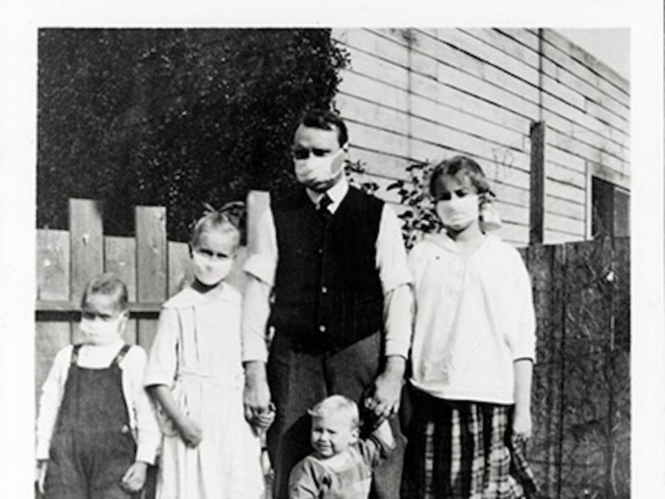 san francisco spanish flu 1918 masks