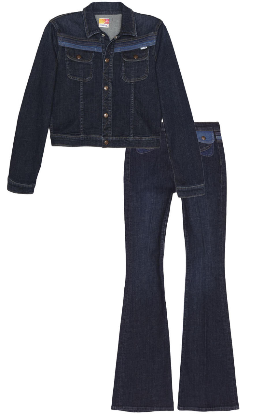 7) Denim Suit