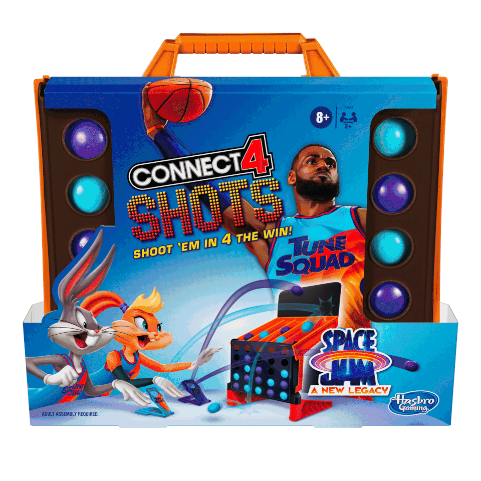 "Space Jam: A New Legacy" versions of Monopoly and Conneect 4. (Photos: Hasbro)
