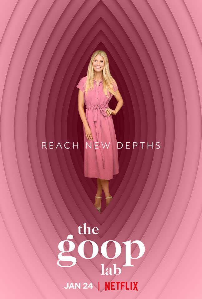 Gwyneth Paltrows neues Poster sorgt für Stirnrunzeln. Foto: Netflix