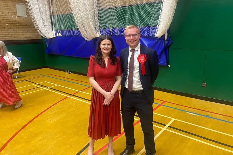 Elected Labour MPs Michael Shanks of Rutherglen and Joani Reid of East Kilbride and Strathaven -Credit:Lanarkshire Live