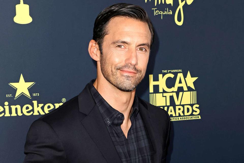 <p>Kevin Winter/Getty Images</p> Milo Ventimiglia in 2022