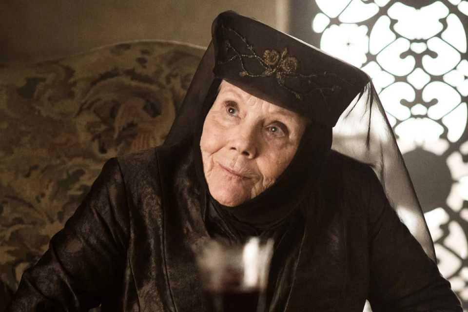 <p>HBO</p><p>Few manage to play the game like Olenna Tyrell. She’s the oldest character on this list, which goes to show her superior powers of durability. This is a world where most people don’t live past 50. Olenna’s greatest feat is meticulously organizing the assassination of Joffrey Baratheon in season four when she poisons him at his own wedding, later revealing her involvement in season seven.</p>