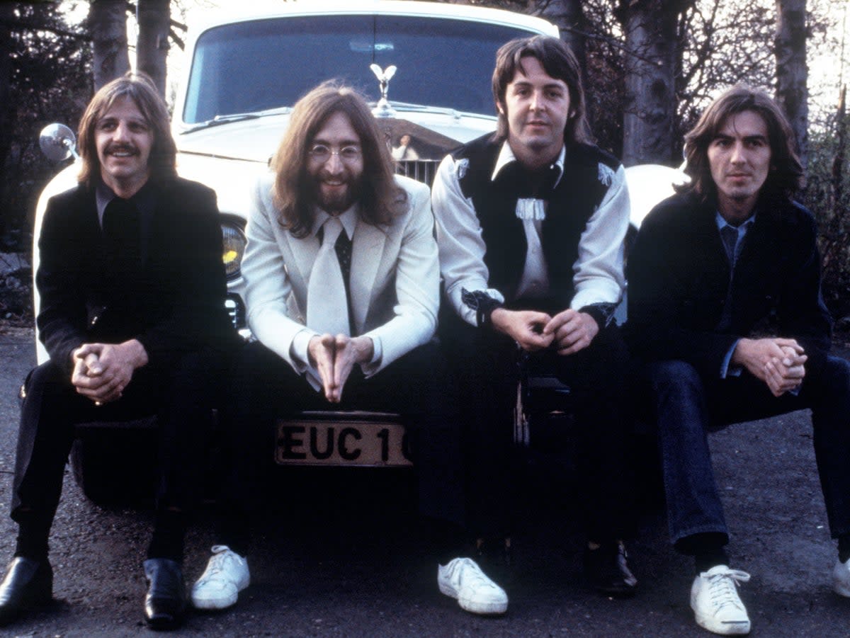 The Beatles in 1969: Ringo Starr, John Lennon, Paul McCartney and George Harrison (Apple Corps Ltd)