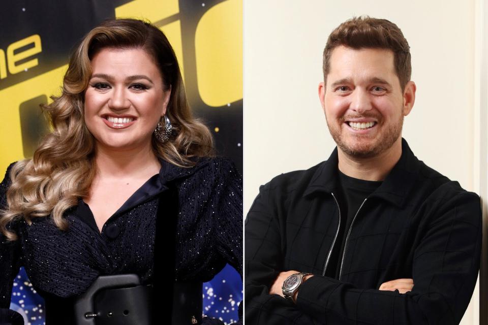 kelly clarkson and michael buble