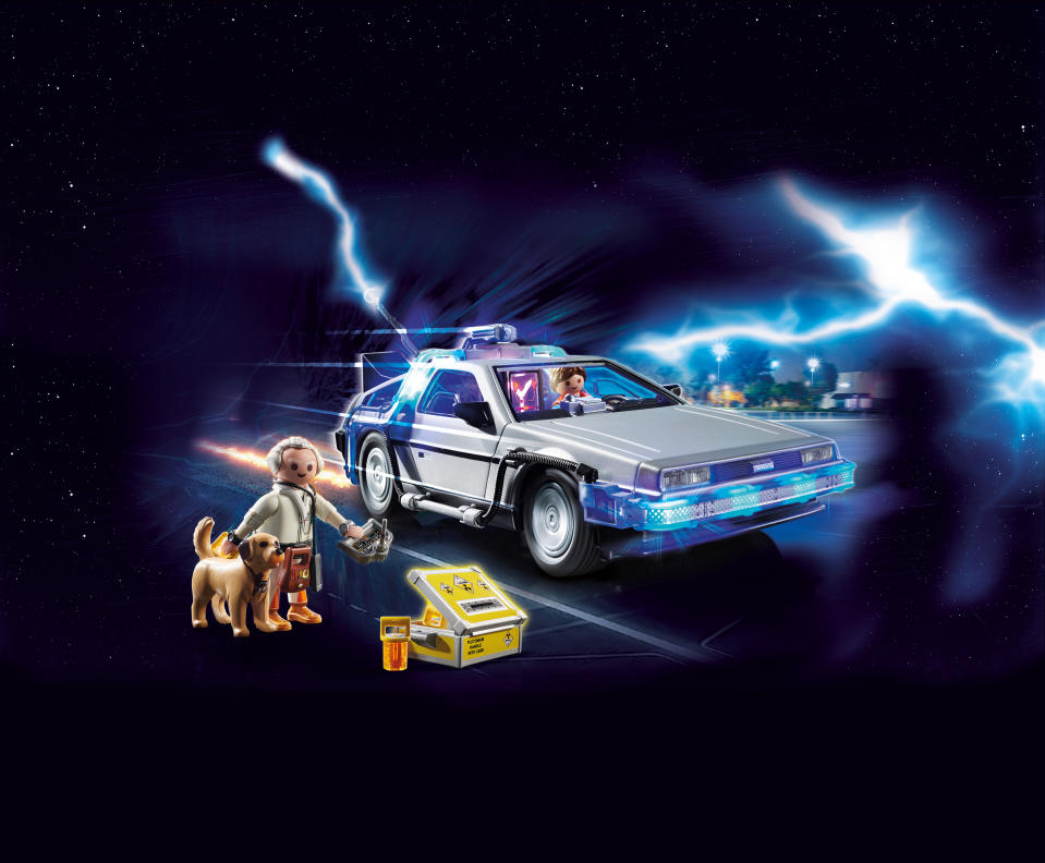 Playmobil's Back to the Future DeLorean (Photo: Playmobil) 