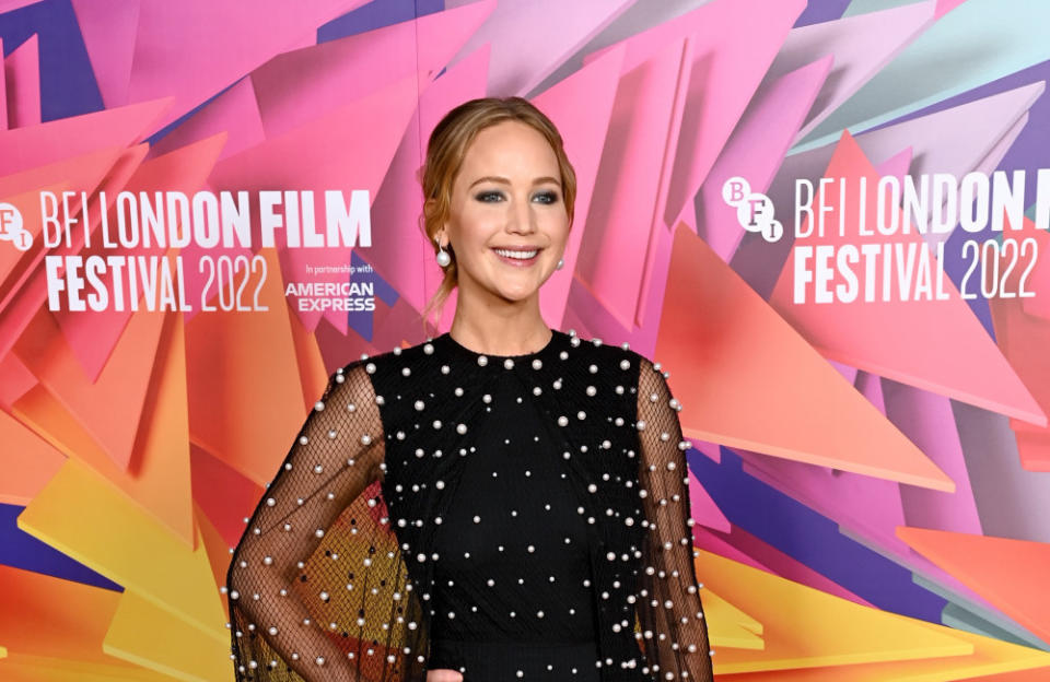 Jennifer Lawrence says Pete Davidson is an absolute star credit:Bang Showbiz