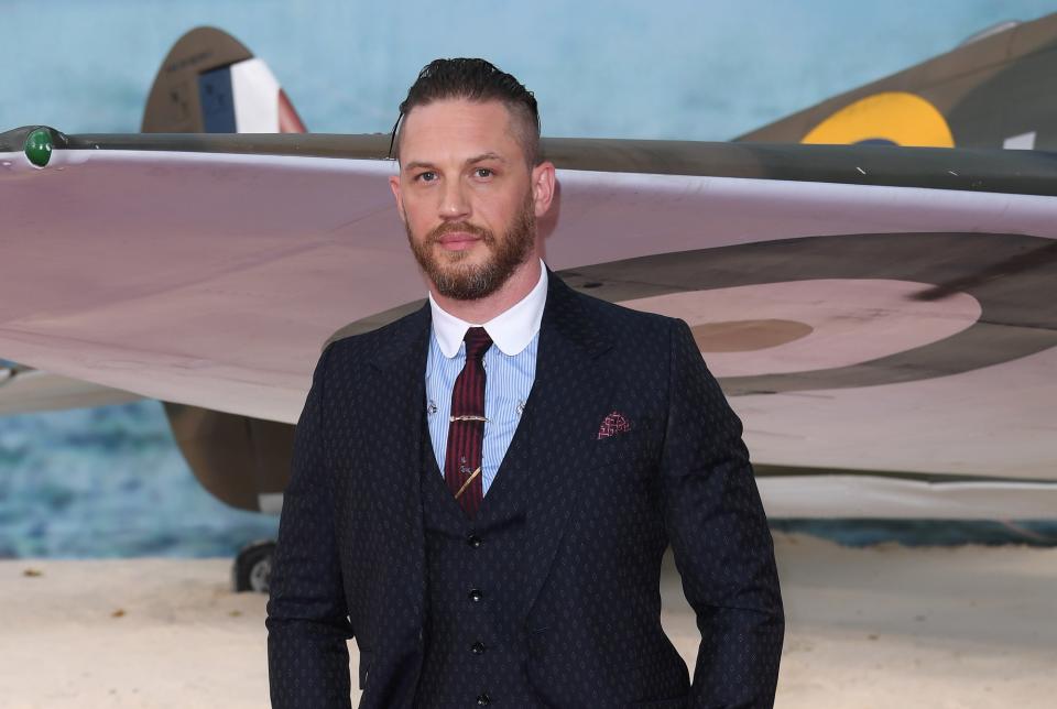 Tom Hardy is a huge animal lover. Copyright: [Rex]