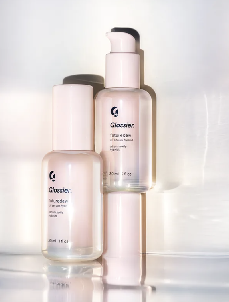 pink Futuredew  serum (Photo via Glossier)