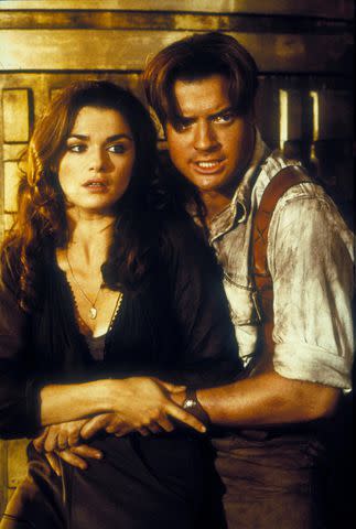 Moviestore/Shutterstock Rachel Weisz and Brendan Fraser in <em>The Mummy Returns</em> (2001)