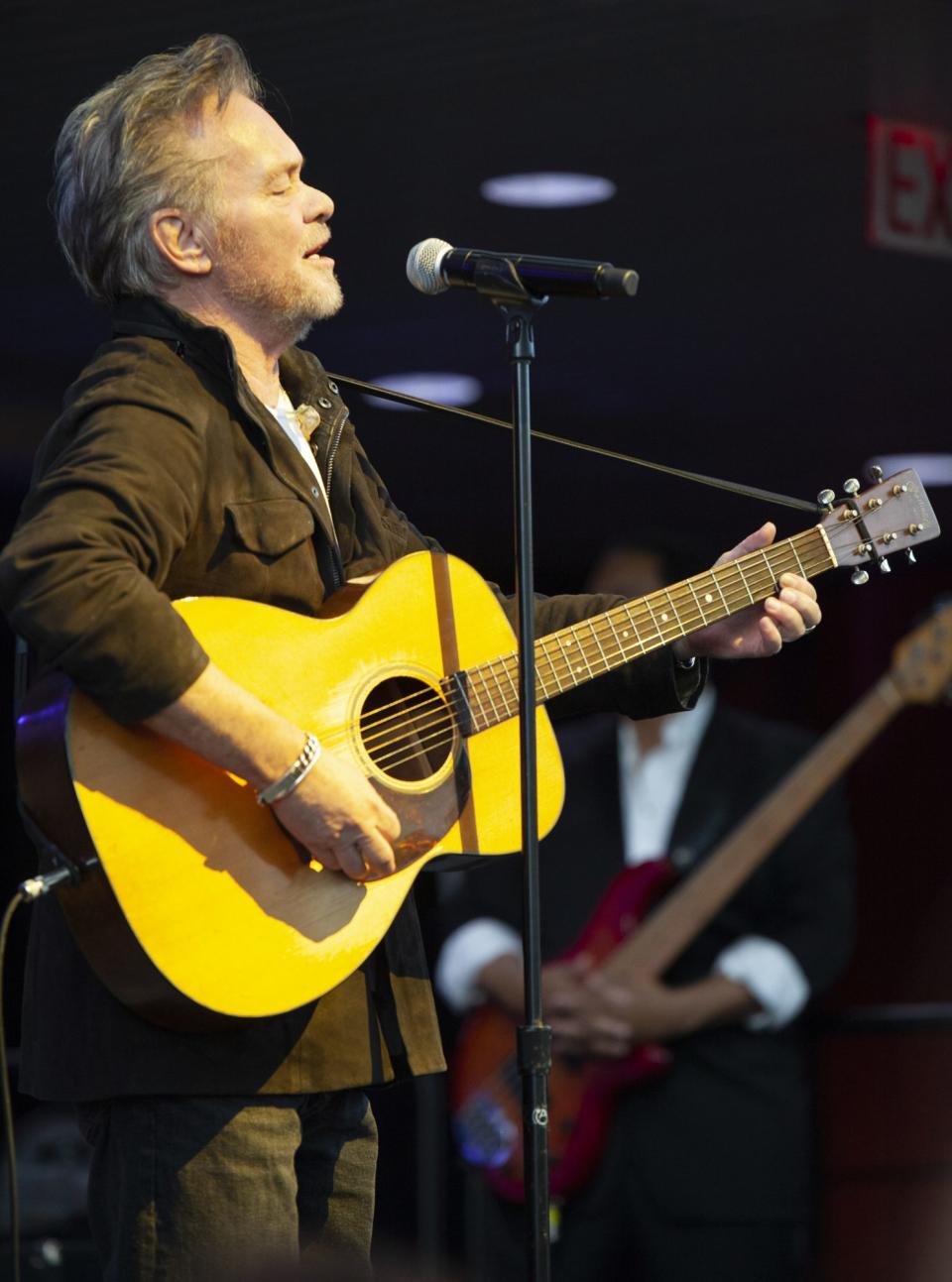 <p>John Mellencamp is ready to rock on Sept. 29 during a concert at the Rock and Roll Hall of Fame in Cleveland. </p>