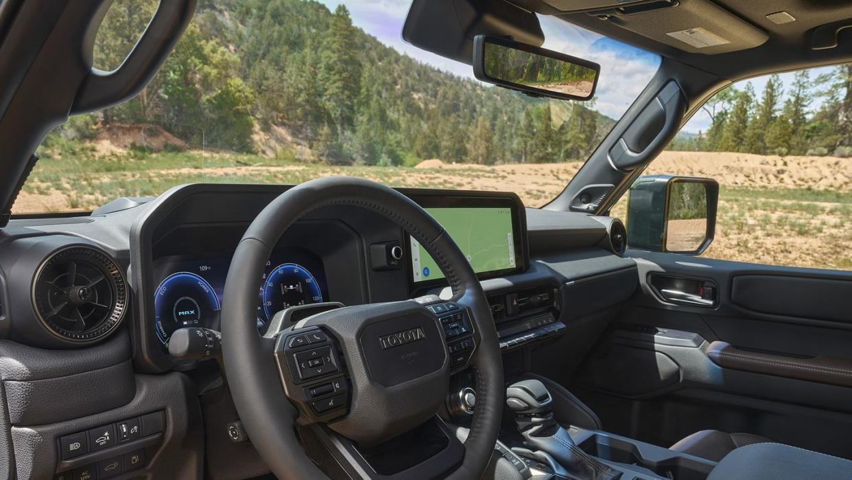 View Interior Photos of the 2024 Toyota Land Cruiser