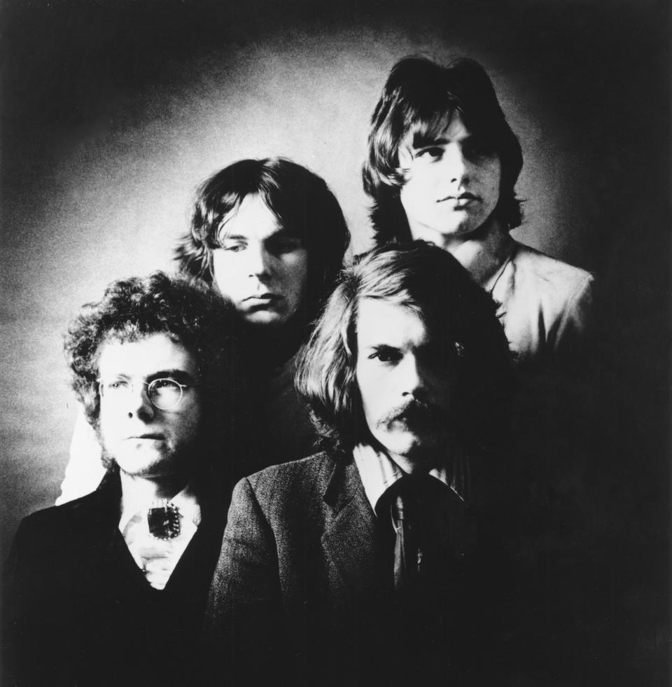 KC in 1969. L-R: Robert Fripp, Ian McDonald, Michael Giles, Greg Lake