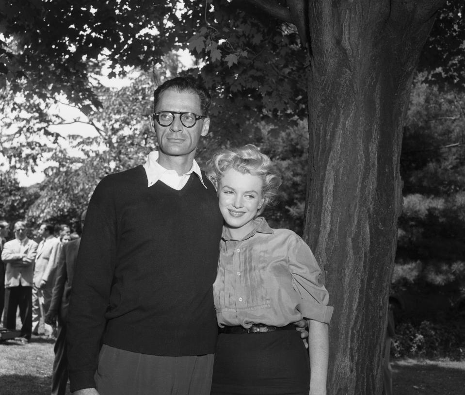 Marilyn Monroe and Arthur Miller (Bettmann Archive)