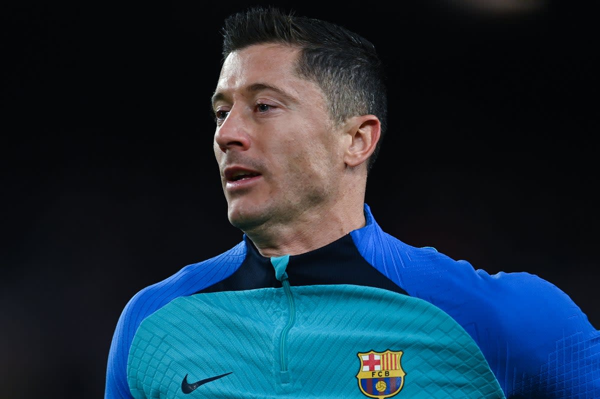 Barcelona will be without their star man Robert Lewandowski up front (Getty Images)