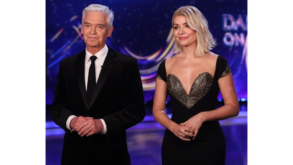 Phillip Schofield and Holly Willoughby 'Dancing On Ice' TV show, Semi-Final, Season 15, Episode 8