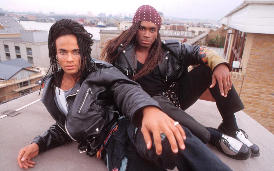 Rob PIlatus and Fab Morvan of Milli Vanilli - Michael Putland/Getty Images