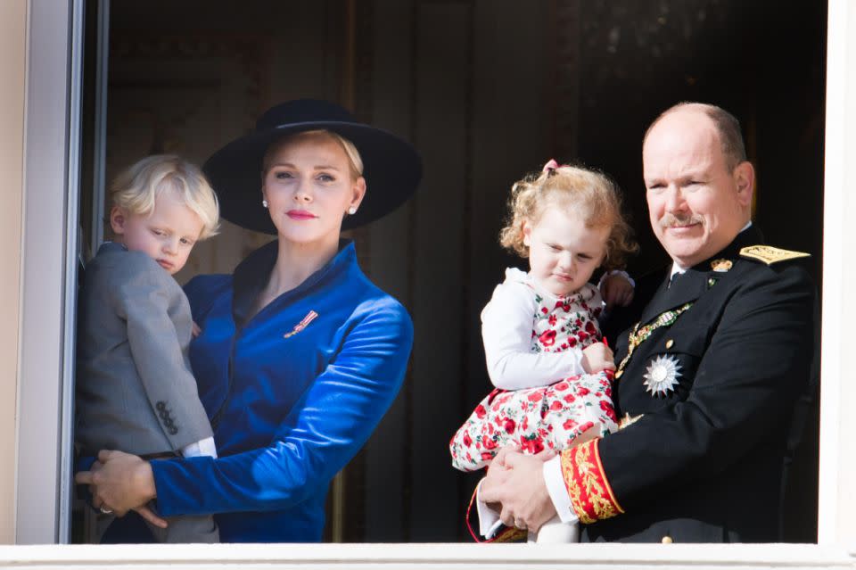 Princess Charlene and Prince Albert of Monaco’s twins are just like any other two-year-old toddlers. Photo: Getty Images