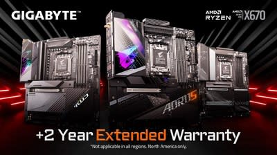 GIGABYTE Offers 5-Year Extended Warranty For New X670 Motherboards