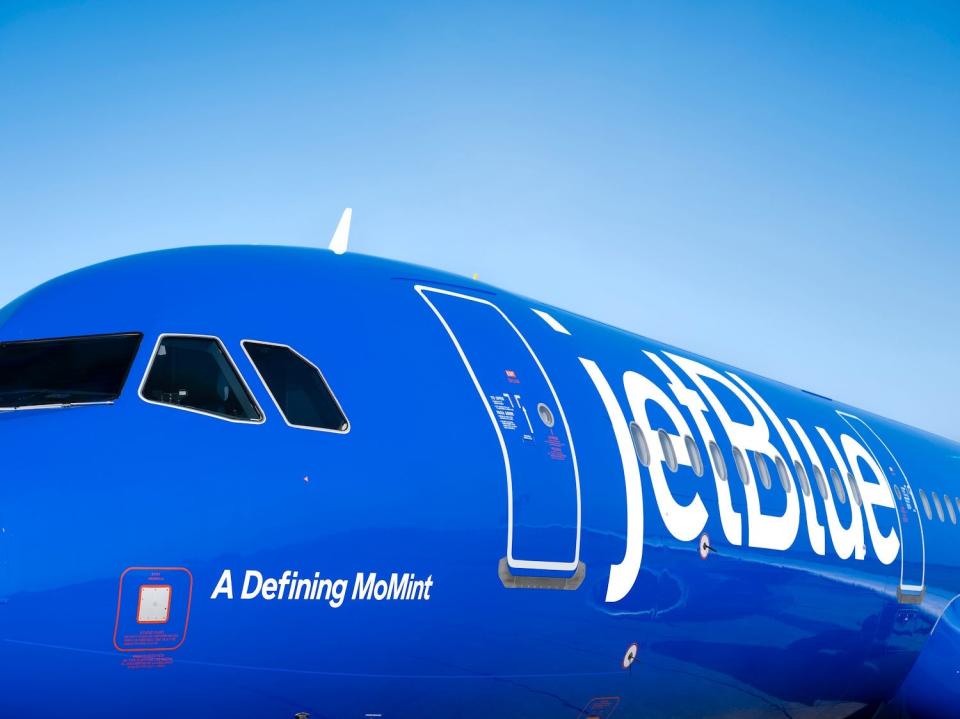 JetBlue's new livery