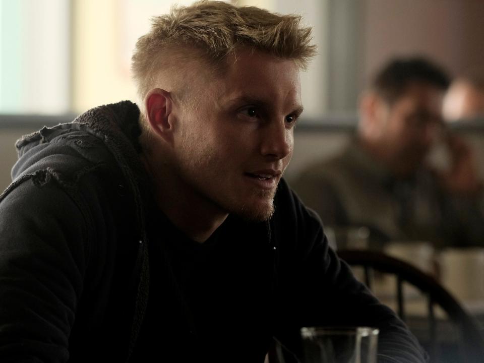 Toby Hemingway on season one of "The Crossing."