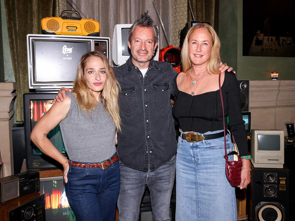 Jemima Kirke, Tim Kaeding, Lela Becker at BOWIE® X MOTHER Launch Party