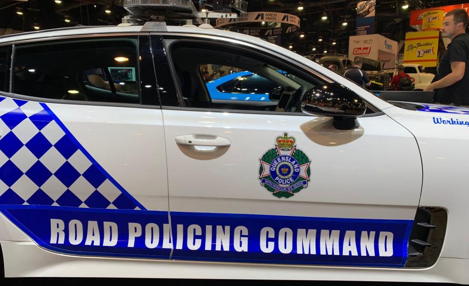 Queensland Police Kia Stinger GT at SEMA