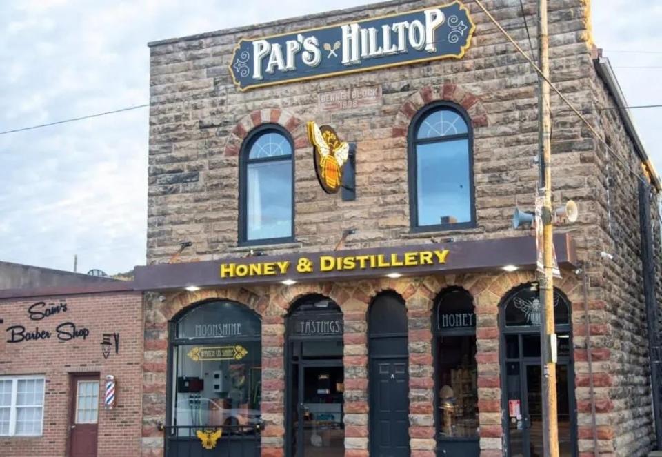 Paps Hilltop Distillery is located at 117 East Main Street, Bainbridge, Ohio 45612. They have been handcrafting their products in small batches since September 2022.