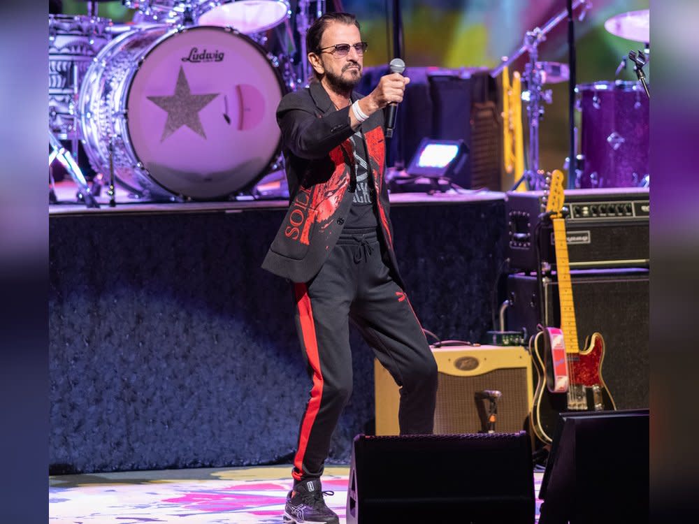 Ringo Starr bei einem Konzert im September in Florida. (Bild: Geoffrey Clowes/Shutterstock.com)