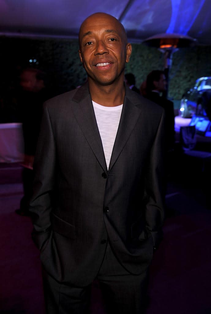 Oscars Elton John Party 2008 Russell Simmons