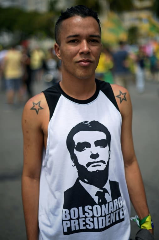 Thiago Geraldo, who is gay, says a promise to tackle corruption is what led him to support Brazil's right-wing presidential candidate Jair Bolsonaro