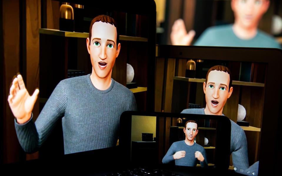 Mark Zuckerberg avatar - Michael Nagle /Bloomberg 