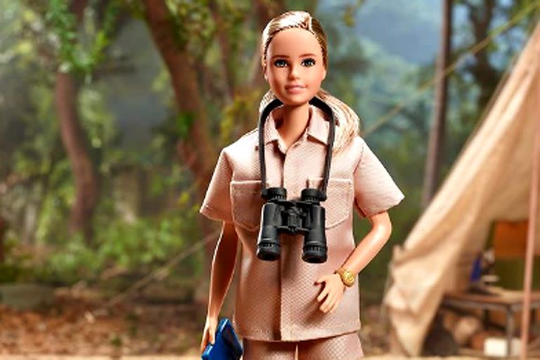 La Barbie que representa a Jane Goodall