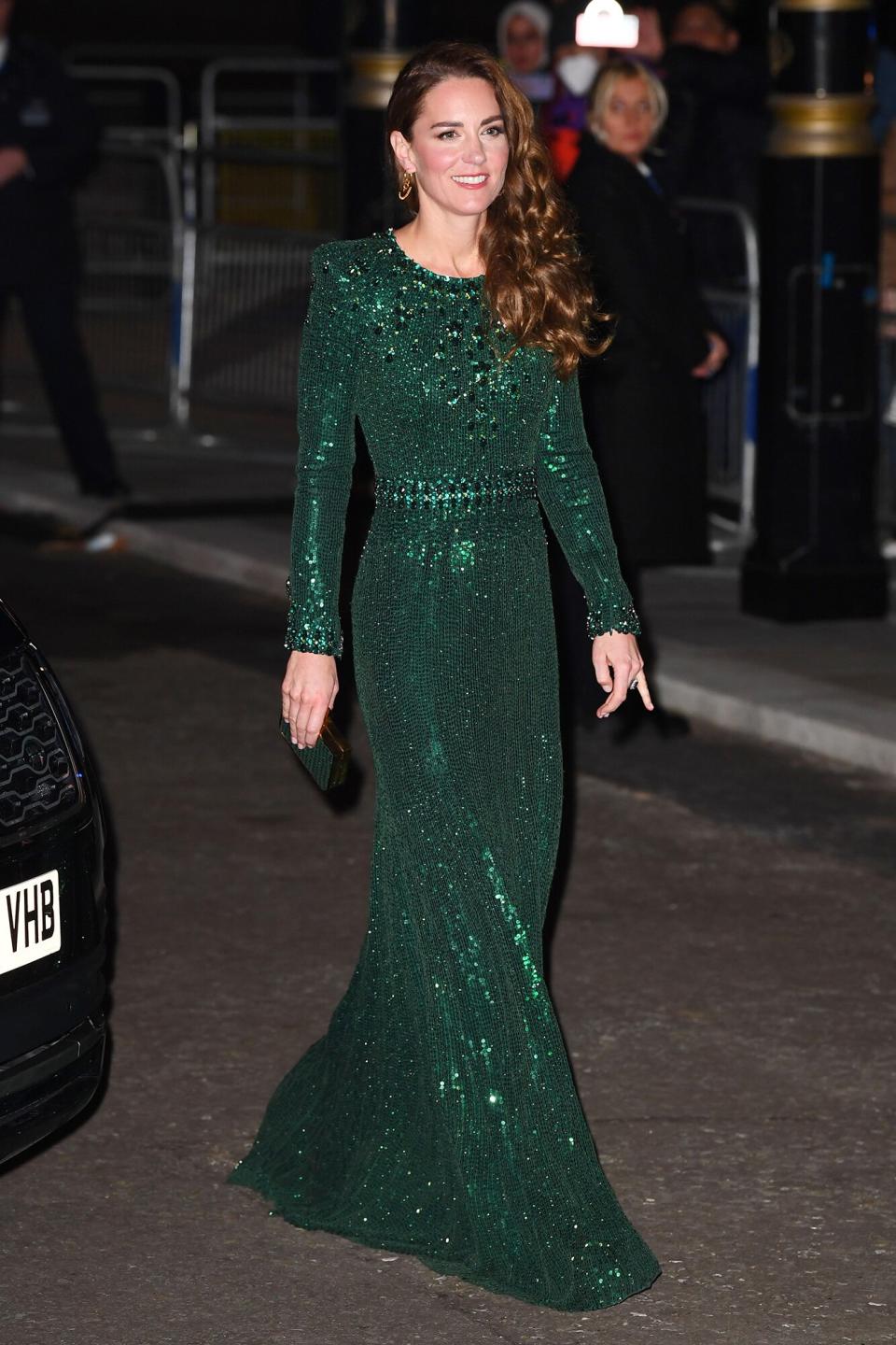 Catherine Duchess of Cambridge The Royal Variety Performance, Arrivals, Royal Albert Hall, London, UK - 18 Nov 2021