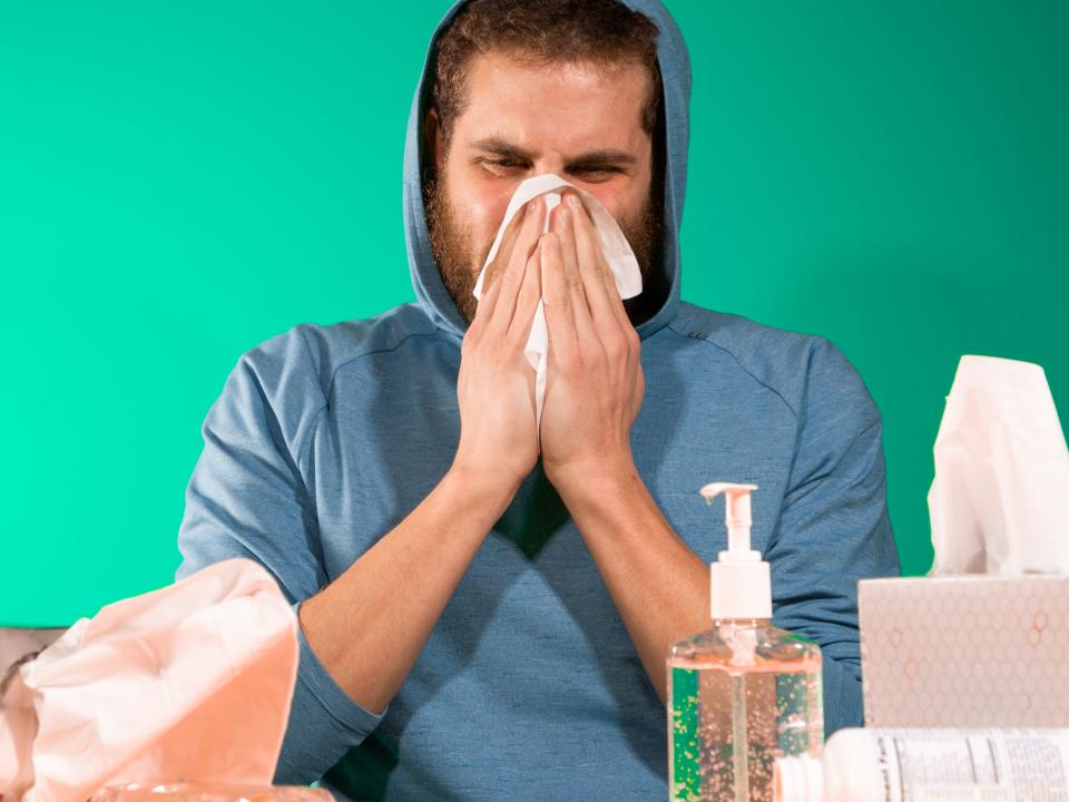 coronavirus virus flu sick cold hygiene hand sanitizer clorox hands wash sneeze runny nose sinus infection cox 1