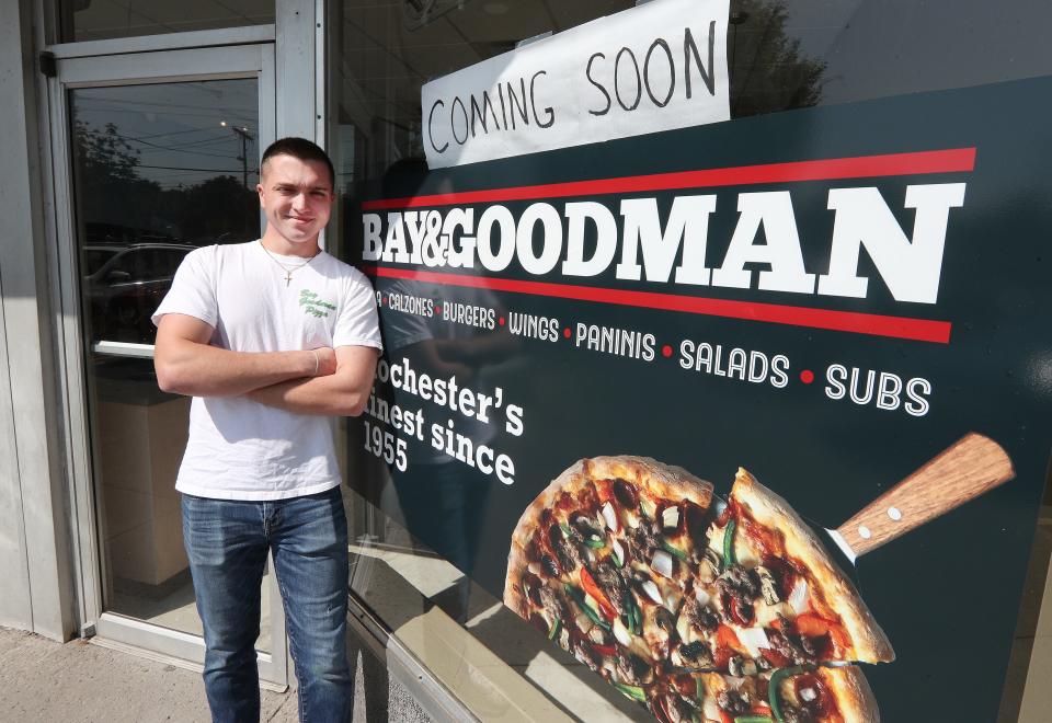 Bay & Goodman Pizza is back again, this time at 1687 Mt. Hope Ave., Rochester, and helmed by Matthew Piccaretto.