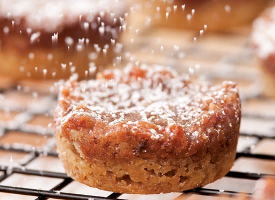 This recipe makes a cookie that tastes like pecan pie; it doesn't really get much better than that.     <strong>Get the <a href="http://www.huffingtonpost.com/2011/10/27/double-nut--date-tassies_n_1062080.html" target="_hplink">Double Nut and Date Tassies recipe</a></strong>