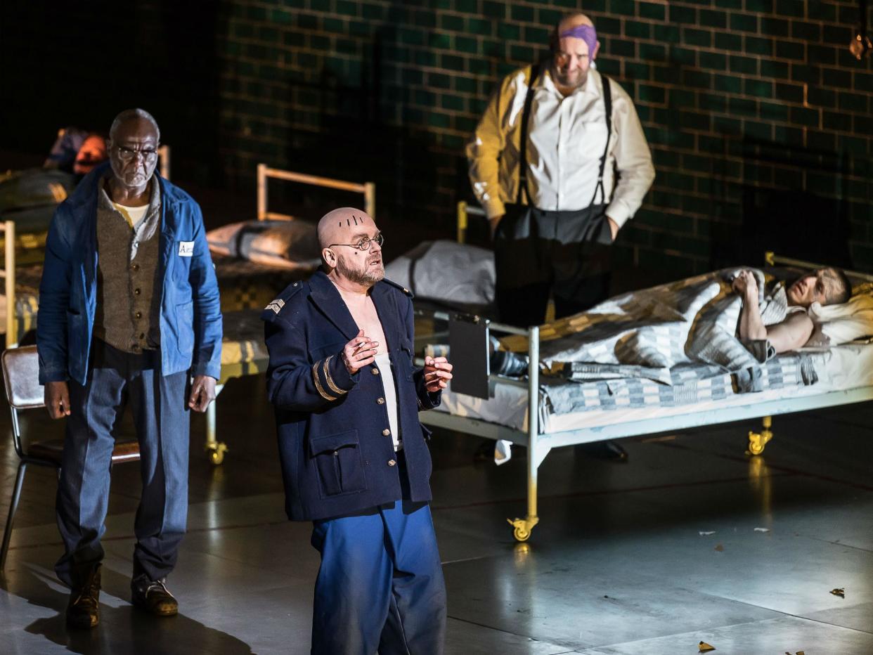 The cast of 'From The House of the Dead' at the Royal Opera House: Clive Barda/ROH