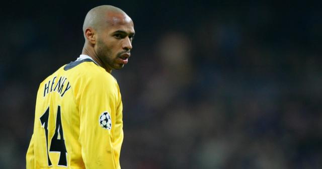 Arsenal&#39;s Thierry Henry during the Champions League match against Real Madrid at the Santiago Bernabeu, Madrid, Spain, Tuesday February 21, 2006. Credit: Alamy
