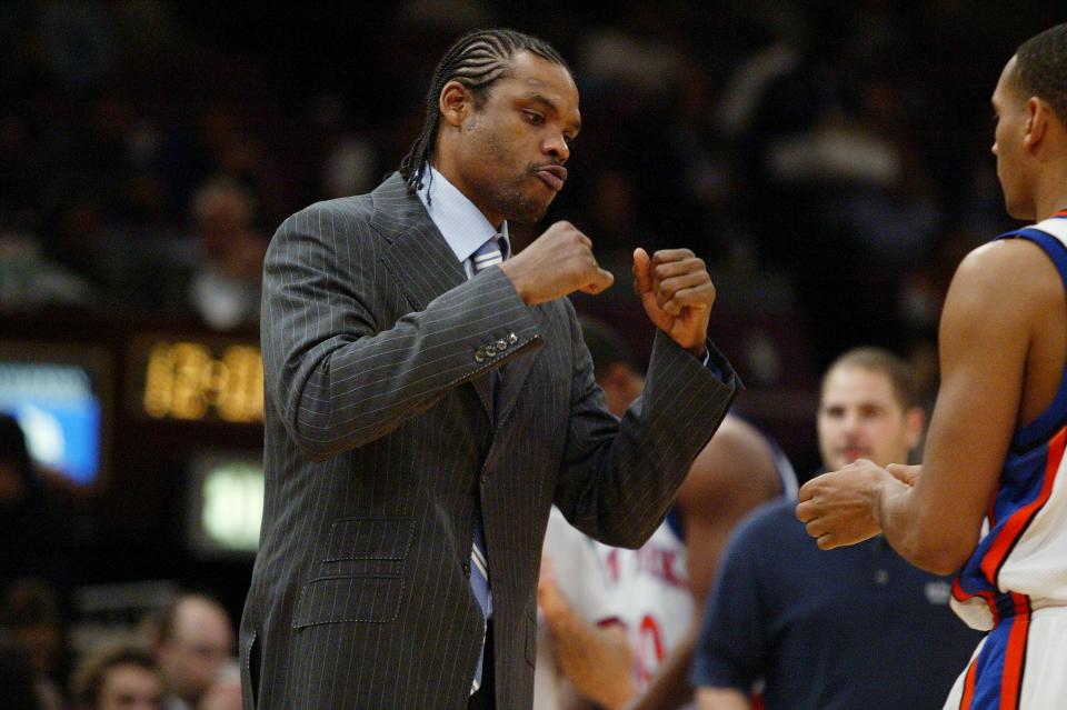 Latrell Sprewell。(Photo by Linda Cataffo/NY Daily News Archive via Getty Images)