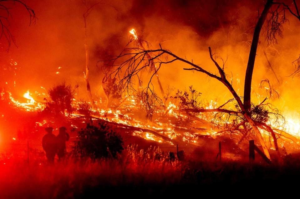 CALIFORNIA INCENDIOS FORESTALES (AP)