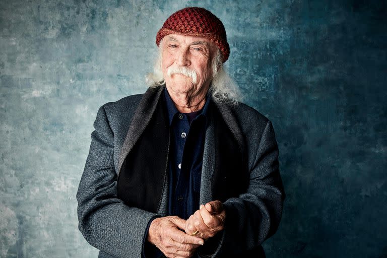 David Crosby, el legendario músicos del folk rock murió a los 81 años