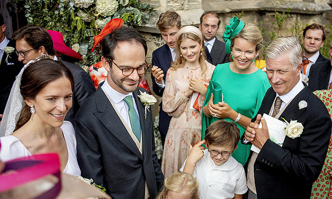 Boda del hermano de Matilde de Bélgica